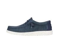 HEYDUDE - Wally Stretch Sox - Scarpe Uomo Slip-On - Mocassinio, Navy, 44