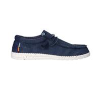 Hey Dude - Mocassini uomo in ecopelle con logo - - Shoes - Uomo - Blu - 41 EU
