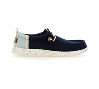 Hey Dude - Mocassini Wally Craft in Lino - - Shoes - Uomo - Blu - 41 EU