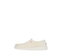 HEYDUDE Mocassini Wendy in pizzo all'uncinetto bianco/oro 37 EU