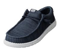 HEYDUDE Wally Stretch Sox - Scarpe Uomo Slip-On - Mocassinio, Navy, 46
