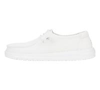 HEY DUDE SCARPE MOCASSINI DONNA ESTATE 41878 100 WENDY STRETCH SOX W WHITE