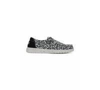 Hey Dude - Scarpe slip-on con stampa leopardata - - Shoes - Donna - Nero - 36 EU
