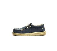 SCARPE HEY DUDE WALLY BRAIDED TG 43 COD 40003-4NM - 9M [US 10 UK 9 CM 28] Blu