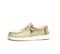 HEYDUDE Wally Stretch Sox - Scarpe Uomo Slip-On - Mocassinio, Irish Cream/Egret, 44
