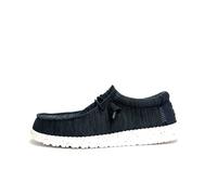 HEYDUDE - Wally Stretch Sox - Scarpe Uomo Slip-On - Mocassinio, Navy, 43