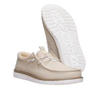 HEY DUDE SCARPE UOMO SNEAKERS WALLY MESH NEUTRALS ESTIVE (45301/0QF-NE)
