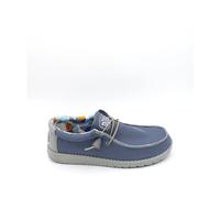 Hey Dude, ,Shoes ,Uomo ,Blu ,44 EU Calza Elastica con Tripla Ago