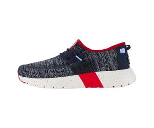 Hey Dude Sirocco Sport Mode Sneakers - Scarpe Running Uomo - Easy-On System, Navy/Grey, 43