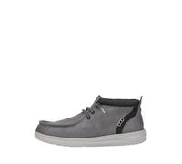 HEY DUDE WALLY MID GRIPR CLASSIC MAN GREY BLACK 41