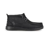 Hey Dude - Stivaletto Wally Mid GripR Leather nero in pelle per uomo