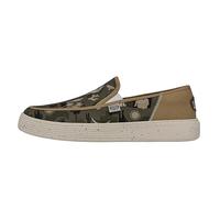 Hey Dude Sunapee craft linen sneaker verde da uomo 40178-337