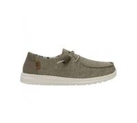 HEY DUDE vegan WENDY Chambray sage Scarpe Donna verdi sneakers estive traspiranti - Colore: Verde, Taglia: 40