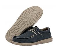 SCARPE HEY DUDE WALLY BRAIDED TG 45 COD 40003-4NM - 9M [US 12 UK 11 CM 29.7] Blu
