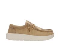 Hey Dude Wally Comfwoven Mocassini in Tessuto da Uomo Irish Cream/Multi 43