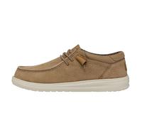 MOCASSINI HEY DUDE WALLY GRIP CRAFT LEATHER TG 44 COD 40175-030 - 9M [US 11 UK 10 CM 28.8] Grigio