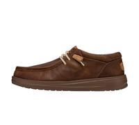 Hey Dude Wally Grip Craft Leather Scarpe Urban UomoMarrone Marrone