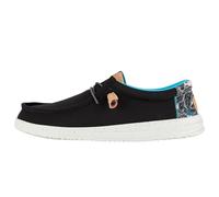 Hey Dude Wally H2o Tropical Moccasin da Uomo, Black Tropical., 41 EU