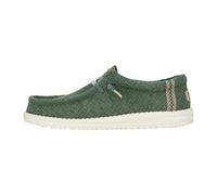 HEYDUDE - Wally Jute - Scarpe Uomo Slip-On - Mocassini, Sea Green, 43