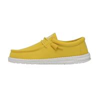 Hey Dude Wally Slub Canvas Moc Toe Shoes - Scarpe da Uomo, Empire Yellow, 41 EU