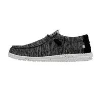 Hey Dude Wally Sox, Mocassini Uomo, Black White 400, 41 EU