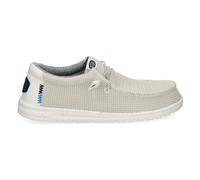 HEYDUDE Wally Sport, Moccasin Uomo, Bianco, 41 EU