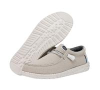MOCASSINI HEY DUDE WALLY SPORT MESH TG 42 COD 40403-100 [US 9 UK 8 CM 27.2] Bianco