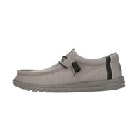 Hey Dude Wally Stretch Fleece - Scarpe Uomo Slip-On - Mocassini, Lava Stone, 41