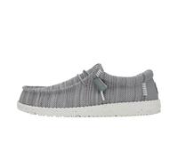 Hey Dude Wally Stretch Sox - Scarpe Uomo Slip-On - Mocassinio, Grey, 44