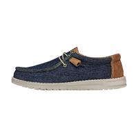 Hey Dude Wally Workwear da uomo | Scarpe da uomo | Mocassini slip-on da uomo | Comodi e leggeri, Blu, 48 EU