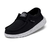 Hey Dude Wally Youth Slub Canvas, Moccasin Bambini e ragazzi, Blu (Navy), 34 EU