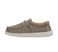 Hey Dude Wally Youth Sox, Moccasin Bambini e ragazzi, Marrone (Sahara), 32 EU