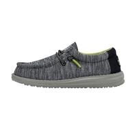 Hey Dude Wally Youth Stretch, Scarpe Moc Toe, Blu Navy, 31 EU