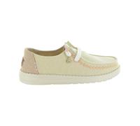 Hey Dude - Wendy Chambray Grid - - Shoes - Donna - Beige - 37 EU