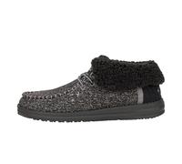 Hey Dude Wendy Fold Stitch Cozy - Boots Donna - Black - Size EU 36