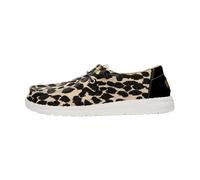 HEY DUDE WENDY LEOPARD BLACK GREY
