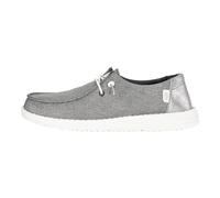 HEY DUDE WENDY METALLIC SPARKLE CHARCOAL 39