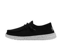 Hey Dude Wendy Slub Canvas, Mocassini Donna, Black, 41 EU