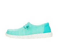 Hey Dude Wendy Stretch Sox - Scarpe Donna Slip-On Sneakers - Mocassini, Ceramic Blue, 37