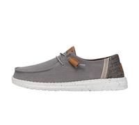 Hey Dude Wendy Washed Canvas Moccasin da Donna, Grigio., 42 EU