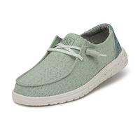 Hey Dude Wendy Woven, Moccasin Donna, Verde (Mint), 41 EU