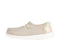 Hey Dude Wendy Y Metallic Sparkle, Moccasin, Gold, 36 EU