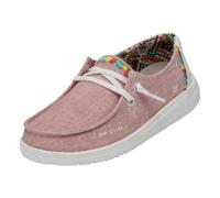 Hey Dude Wendy Youth Boho, Scarpe Moc Toe, Rosa, 32 EU