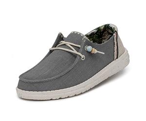 Hey Dude Wendy-Zapatos con Flecos, Scarpa: Donna, Indaco, 39 EU