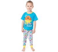 Hey Duggee Blu Character Placement & All-Over Print Pigiama a maniche corte a ga