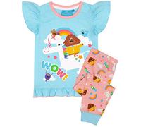 Hey Duggee CBeebies Pigiama Ragazze Camicia con Pantaloni Lunghi o Corti Pjs 18-24 Mesi