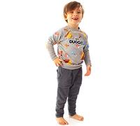 Hey Duggee Felpa Squirrels Club Boys Maglione per Bambini a Maniche Lunghe Grigi