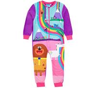 Hey Duggee Girls Tutina Rosa | Abbigliamento da casa in Pile Tutto in Uno | Carattere Arcobaleno | Pigiama per Bambini Pigiama Pigiama da Notte | Merce Regalo Accogliente