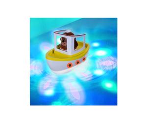 Hey Duggee Lightshow River Boat Underwater Light Show Bath Toy Boat, Floats, Projects Lights Under Water, Squirrel Club, CBeebies, Age 3 Years Plus
