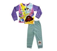 Hey Duggee Pigiama Bambina 1-5 Anni Idea Regalo Manica Lunga "Squirrel Club", Multicolore, 4-5 Anni